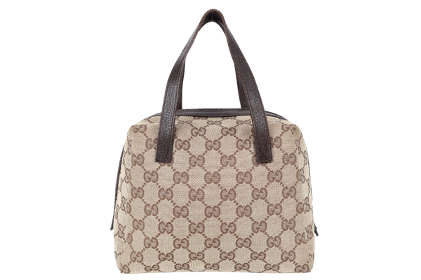 GUCCI MINI HANDBAG GG CANVAS NO DUST COVER