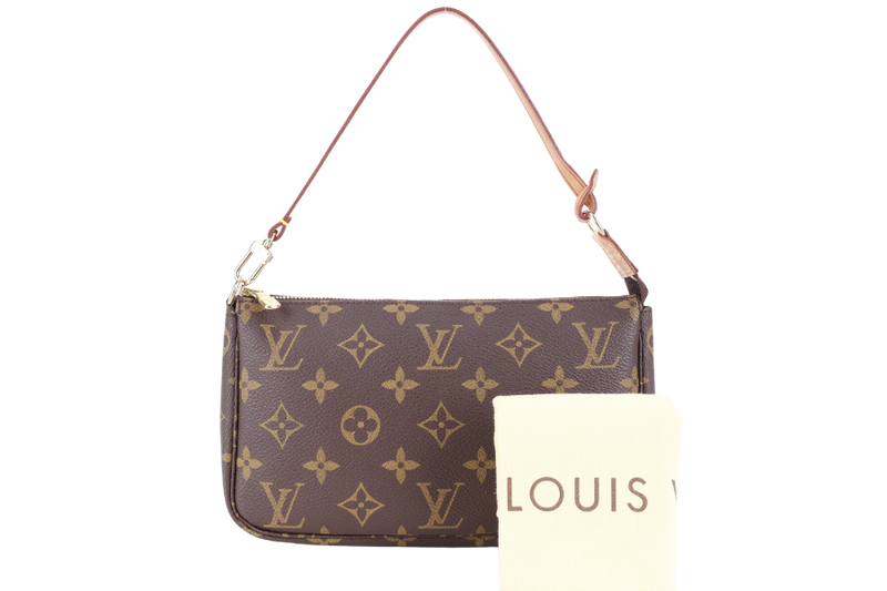 LOUIS VUITTON POCHETTE M51980 AR0021 MONOGRAM WITH DUST COVER