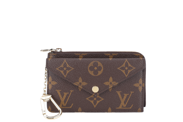 LOUIS VUITTON M69431 CARD HOLDER RECTO VERSO MONOGRAM WITH DUST COVER AND BOX