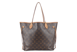 LOUIS VUITTON NEVERFULL MM (M40156) MONOGRAM CANVAS GOLD HARDWARE NO DUST COVER