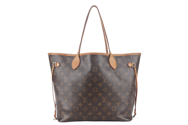 LOUIS VUITTON NEVERFULL MM (M40156) MONOGRAM CANVAS GOLD HARDWARE NO DUST COVER