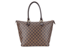 LOUIS VUITTON DAMIER EBENE SALEYA GM NO DUST COVER