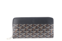 GOYARD MATIGNON WALLET BLACK & BROWN WITH BOX