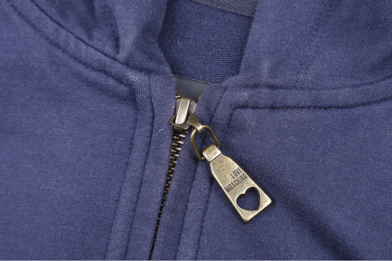 LOVE MOSCHINO BLUE SWEATER