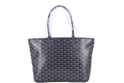 GOYARD ARTOIS PM BAG NAVY BLUE COLOR WITH DUST COVER