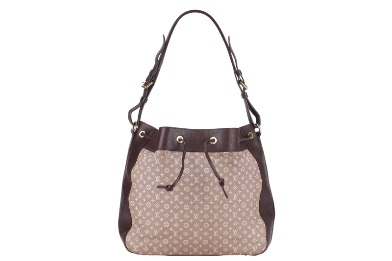 LOUIS VUITTON CHERRY MEDIUM MONOGRAM BUCKET BAG (M40672) NO DUST COVER