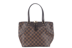 LOUIS VUITTON WESTMINSTER PM (N41102) DAMIER EBENE GOLD HARDWARE NO DUST COVER