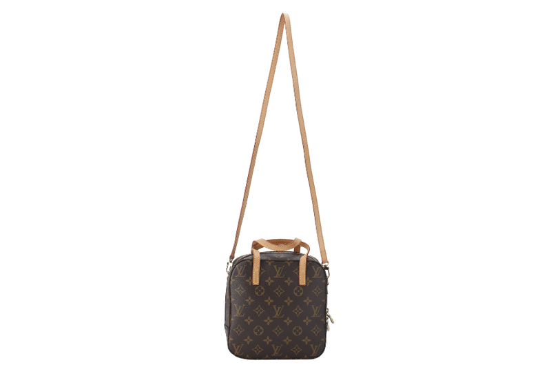 LOUIS VUITTON SPONTINI MONOGRAM (M47500) CANVAS GOLD HARDWARE WITH STRAP AND DUST COVER