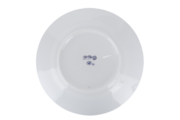 HERMES CHAINE D'ANCRE PORCELAIN PLATE WITH BOX