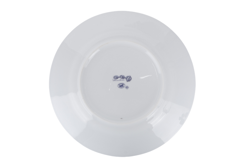 HERMES CHAINE D'ANCRE PORCELAIN PLATE WITH BOX