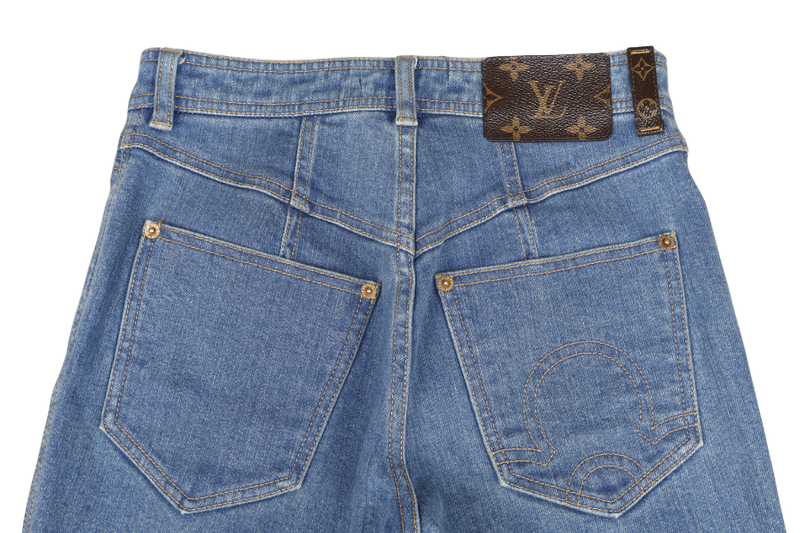 LOUIS VUITTON LADIES DENIM JEANS SIZE 38