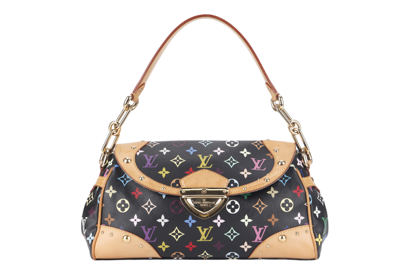 LOUIS VUITTON BEVERLY MM (M40204) MULTICOLOR MONOGRAM CANVAS NO DUST COVER