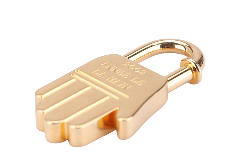 HERMES PALM 2002 GOLD LOCK NO BOX