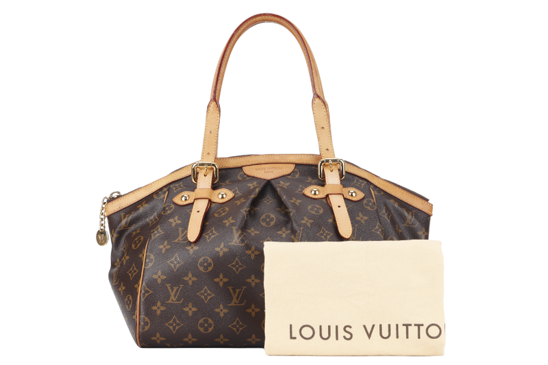 LOUIS VUITTON TIVOLI GM (M40146) MONOGRAM CANVAS GOLD HARDWARE WITH DUST COVER