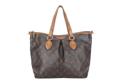 LOUIS VUITTON PALERMO PM (M40145) MONOGRAM COATED CANVAS WITH DUST COVER