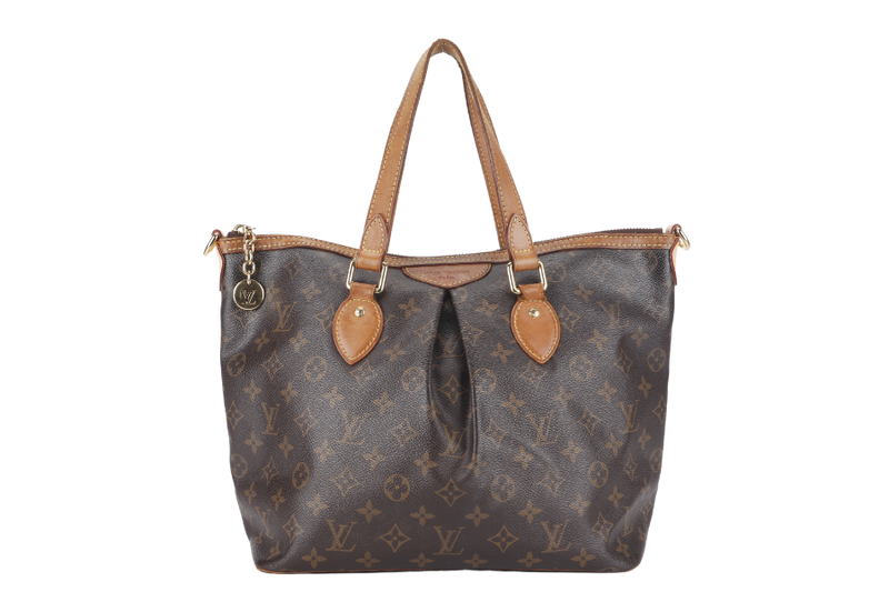 LOUIS VUITTON PALERMO PM (M40145) MONOGRAM COATED CANVAS WITH DUST COVER