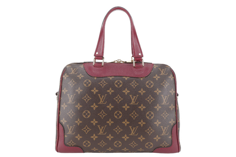 LOUIS VUITTON RETIRO NM AURORE MONOGRAM CANVAS GOLD HARDWARE WITH STRAPS, LOCK&KEYS AND DUST COVER