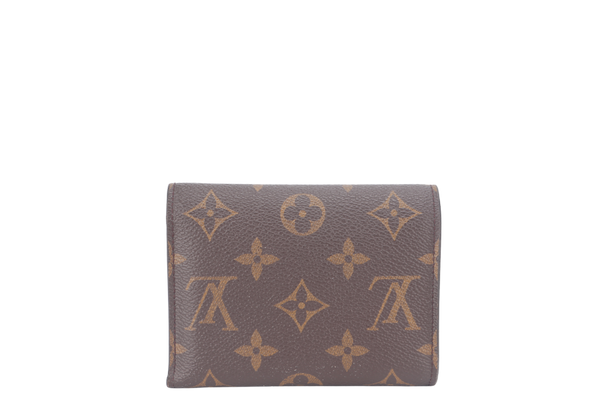 LOUIS VUITTON M62360 VICTORINE WALLET MONOGRAM COATED CANVAS GOLD HARDWARE NO DUST COVER
