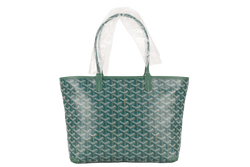 GOYARD ARTOIS PM BAG GREEN COLOR WITH DUST COVER