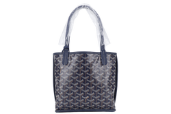 GOYARD ANJOU MINI BAG NAVY BLUE COLOR WITH DUST COVER