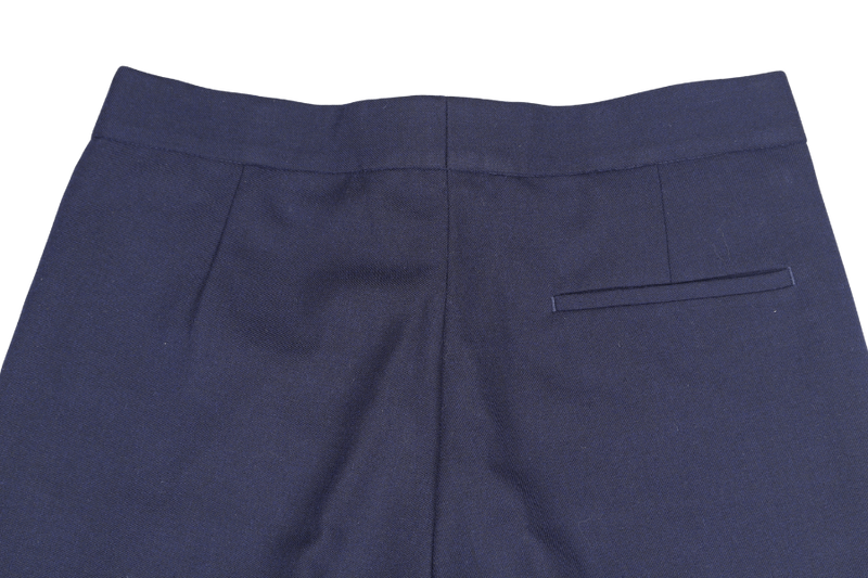 ACNE STUDIOS BLUE COLOR POLYSTER LONG PANTS SIZE 46