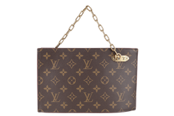 LOUIS VUITTON M55646 LEGACY CHAIN CLUTCH MONOGRAM CANVAS NO DUST COVER