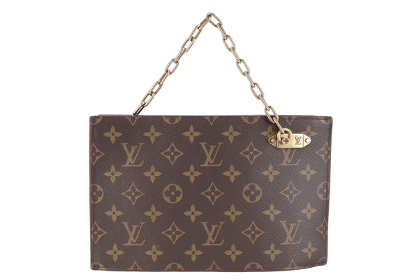 LOUIS VUITTON M55646 LEGACY CHAIN CLUTCH MONOGRAM CANVAS NO DUST COVER