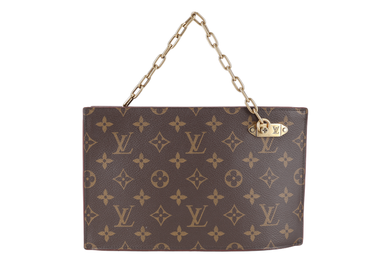 LOUIS VUITTON M55646 LEGACY CHAIN CLUTCH MONOGRAM CANVAS NO DUST COVER