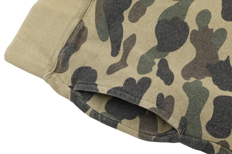 A BATHING APE BAPE 1ST CAMO ATS SWEAT SHORTS GREEN MENS SIZE XL
