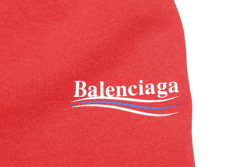 BALENCIAGA CHILDREN RED SWEAT LONG PANTS SIZE 6