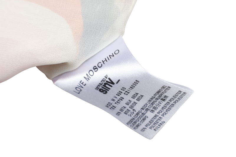 LOVE MOSCHINO FLORAL PRINT DRESS