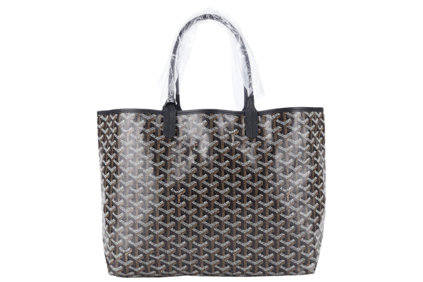 GOYARD SAINT LOUIS PM BAG BLACK COLOR WITH DUST COVER