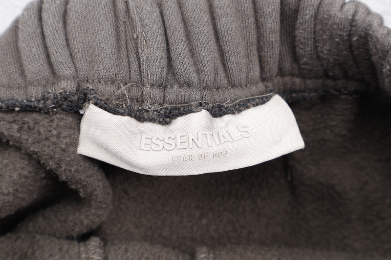 ESSENTIALS FEAR OF GOD SWEAT SHORTS DARK GREY SIZE XS