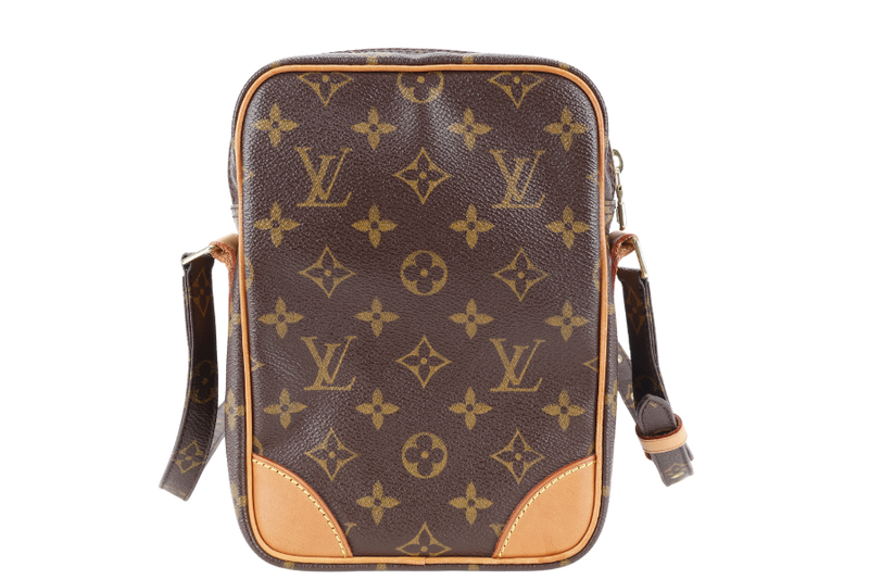 LOUIS VUITTON AMAZON SLING BAG MONOGRAM CANVAS GOLD HARDWARE NO DUST COVER
