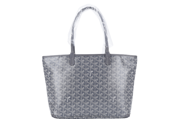 GOYARD ARTOIS PM BAG GREY COLOR WITH DUST COVER