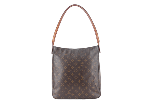LOUIS VUITTON LOOPING TOTE BAG GM MONOGRAM CANVAS GOLD HARDWARE NO DUST COVER