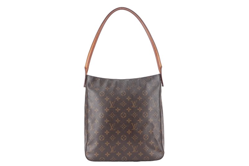 LOUIS VUITTON LOOPING TOTE BAG GM MONOGRAM CANVAS GOLD HARDWARE NO DUST COVER