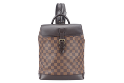 LOUIS VUITTON SOHO BACKPACK (N51132) DAMIER EBENE CANVAS GOLD HARDWARE NO DUST COVER