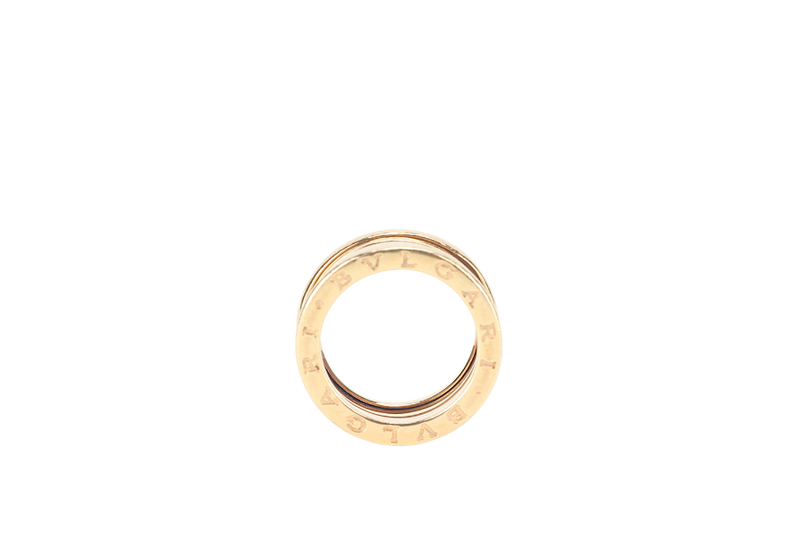 BVLGARI B.ZERO 1 RING 18K YG SIZE 50 WITH BOX