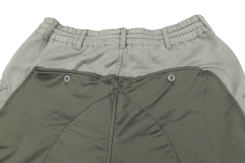 YOHJI YAMAMOTO Y-3 DARK GREEN HIKING PANTS SIZE XS