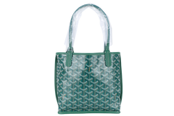 GOYARD ANJOU MINI BAG GREEN COLOR WITH DUST COVER