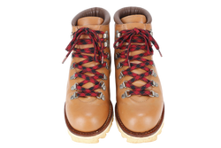 A BATHING APE MOUNTAIN LIGHT HIKING BOOTH BROWN SIZE 8 WITH BOX