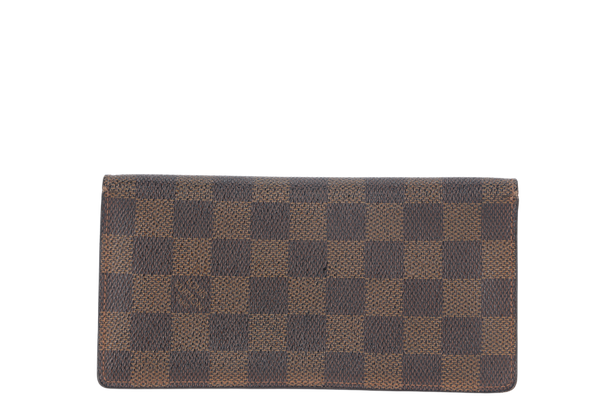 LOUIS VUITTON BIFOLD WALLET DAMIER EBENE (MI1013) NO DUST COVER