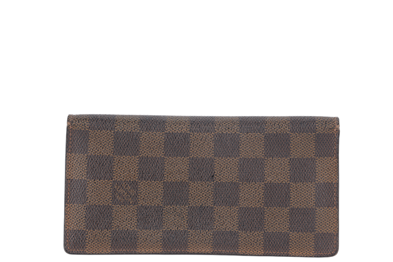 LOUIS VUITTON BIFOLD WALLET DAMIER EBENE (MI1013) NO DUST COVER