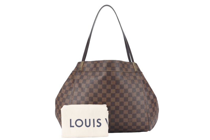 LOUIS VUITTON MARYLEBONE PM (N41215) DAMIER EBENE GOLD HARDWARE WITH DUST COVER