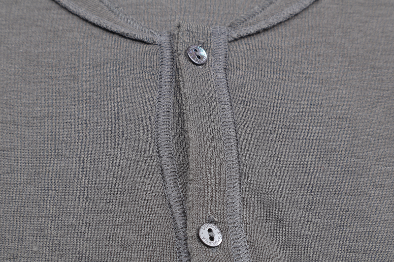 DOLCE & GABBANA GREY LONG SLEEVE T-SHIRT 46