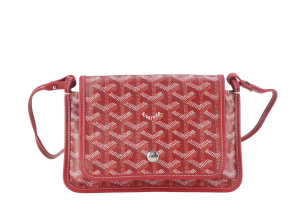 GOYARD PLUMET POCKET WALLET RED COLOR NO DUST COVER