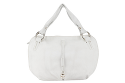 CELINE BITTERSWEET HOBO BAG WHITE GRAIN LEATHER GOLD HARDWARE WITH DUST COVER