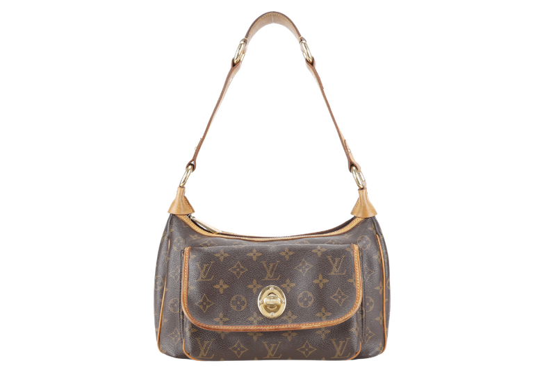 LOUIS VUITTON TIKAL GM SHOULDER BAG (M40077) MONOGRAM CANVAS GOLD HARDWARE NO DUST COVER