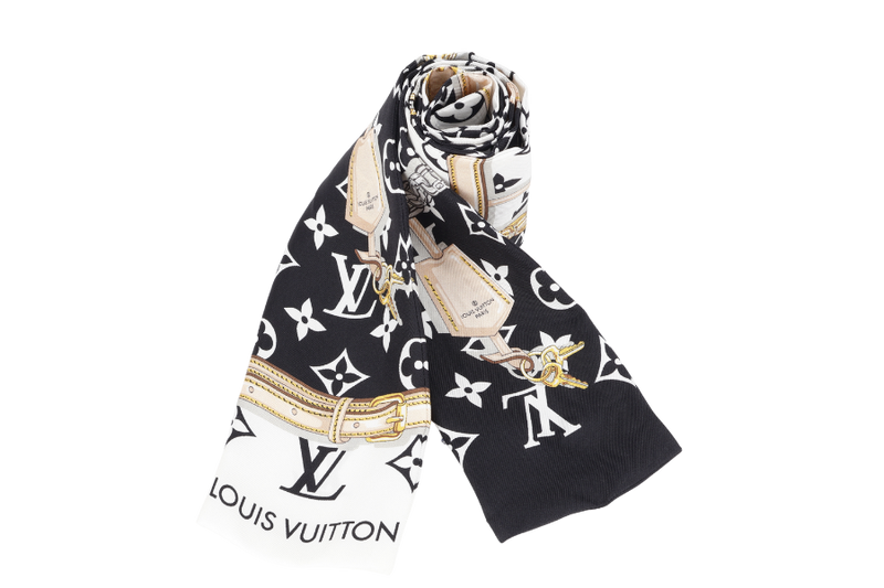 L0UIS VUITTON BLACK MONOGRAM CONFIDENTIAL BANDEAU (M78656)